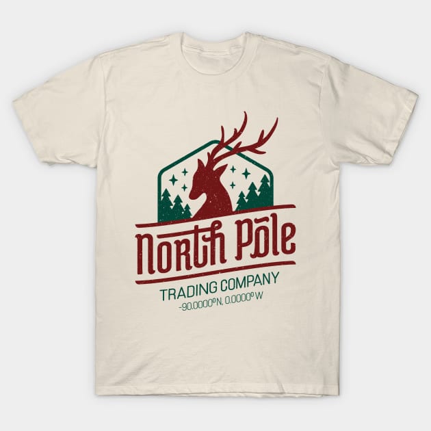 North Pole Trading Company T-Shirt by Safdesignx